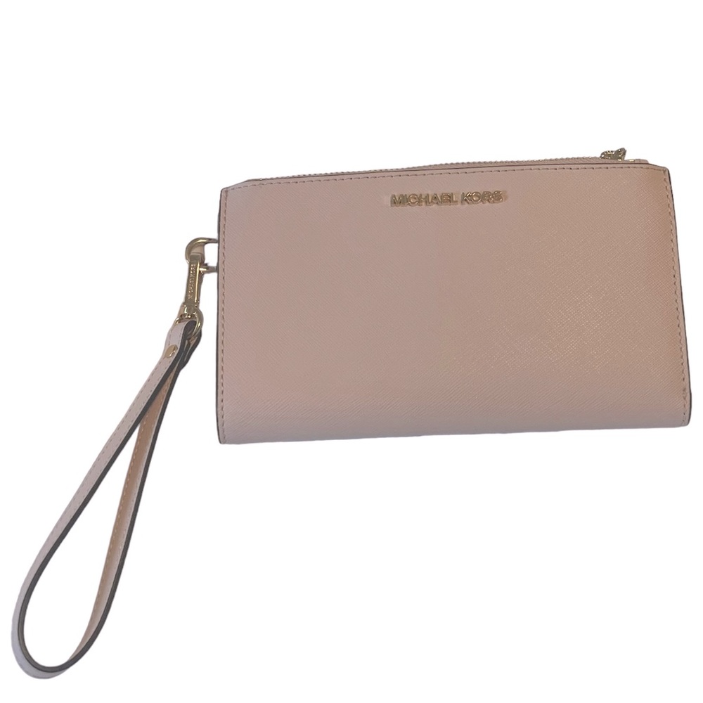 Michael Kors Leather Smartphone Wallet, Pink